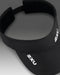 2XU Unisex Run Visor - Black/Black