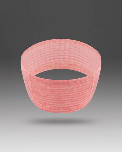 2XU Ignition Headband - Pink Glow/White Reflective
