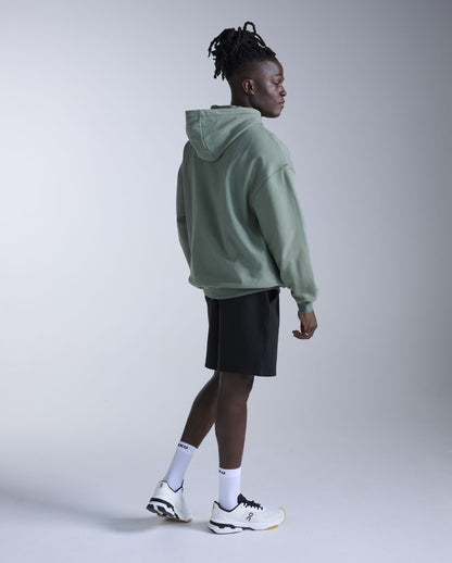 2XU Unisex EZ Oversized Organic Cotton Hoodie - Fern