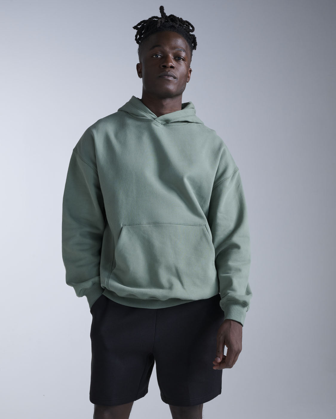 2XU Unisex EZ Oversized Organic Cotton Hoodie - Fern