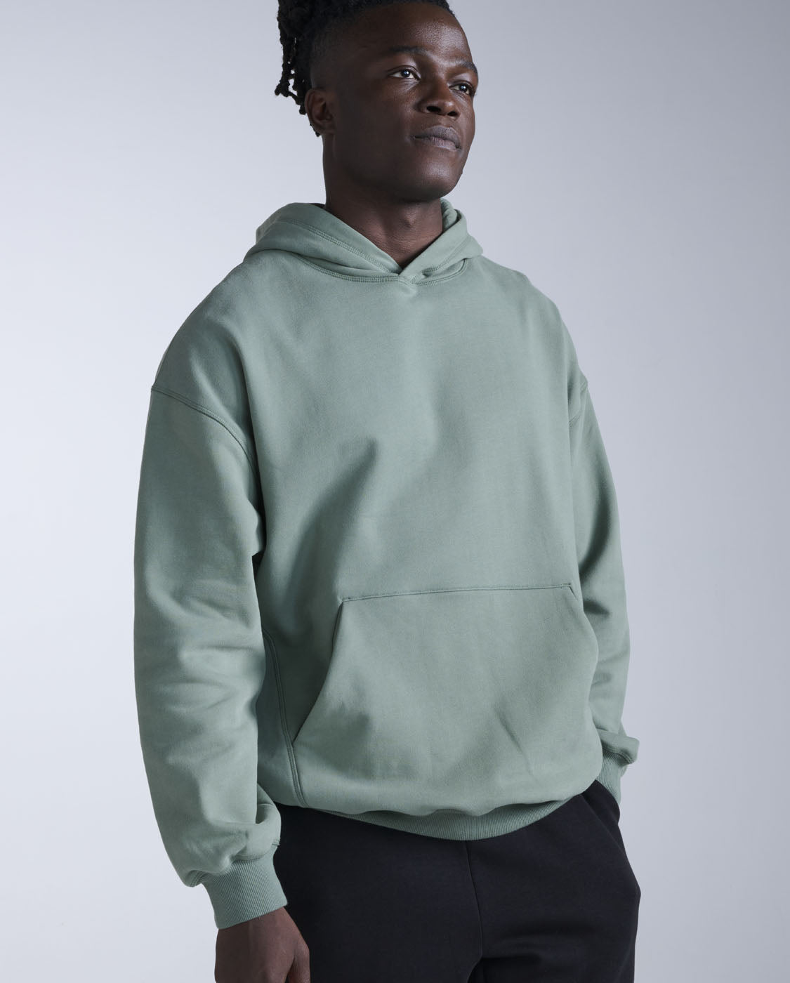2XU Unisex EZ Oversized Organic Cotton Hoodie - Fern