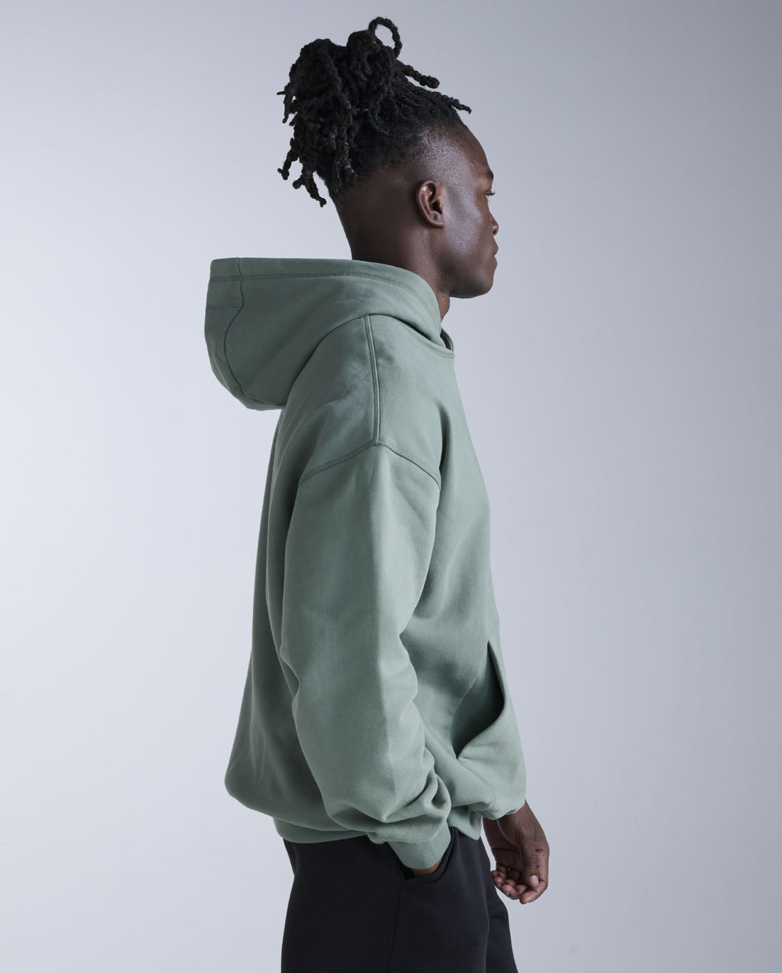 2XU Unisex EZ Oversized Organic Cotton Hoodie - Fern