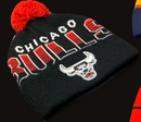 Mitchell & Ness  Chicago Bulls Script Burst Knit Beanie