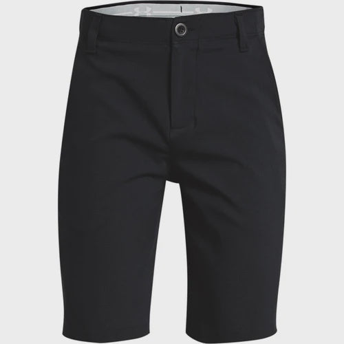 Under Armour Kids Showdown Golf Shorts - Black/Halo Gray