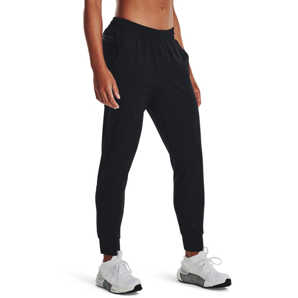 Under Armour Womens Unstoppable Jogger - Black/Black