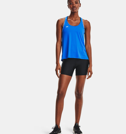 Under Armour Womens Heat Gear Mid Rise Middy - Black