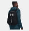 Under Armour Unisex Hustle Sport Backpack - Black/Silver