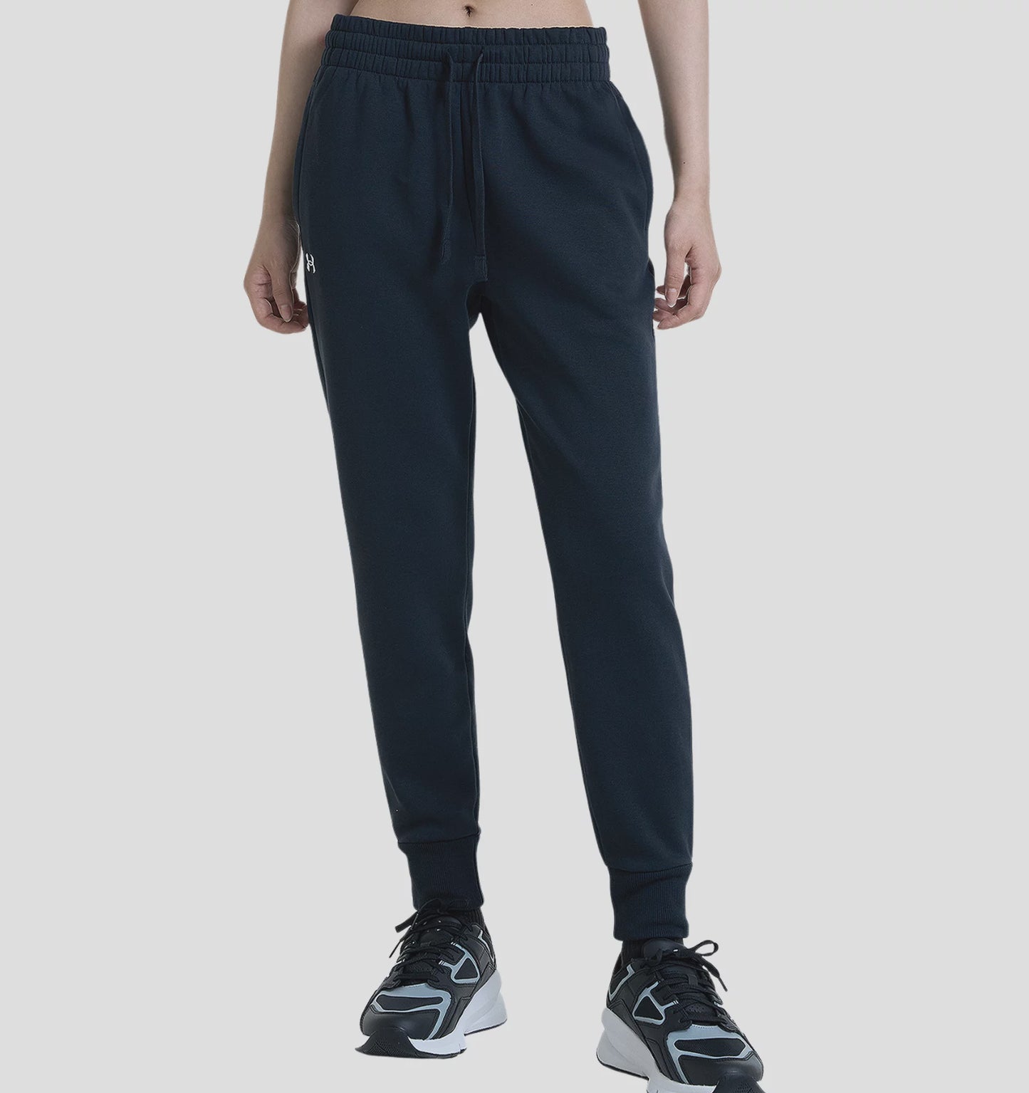 Under Armour Womens Rival Fleece Jogger - Black