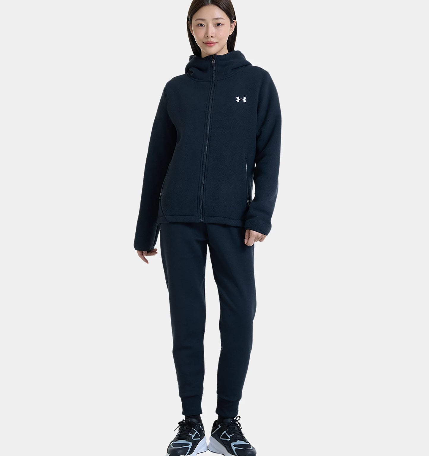 Under Armour Womens Rival Fleece Jogger - Black