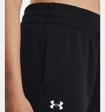 Under Armour Womens Rival Fleece Jogger - Black