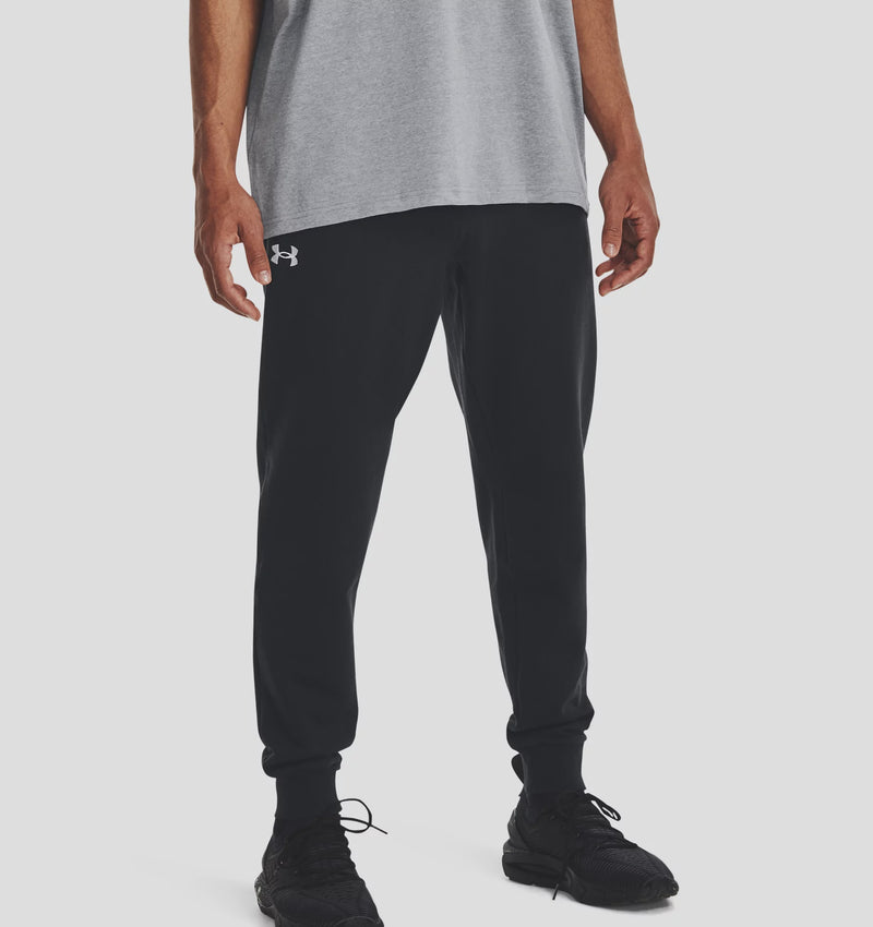 Under Armour Mens Rival Fleece Jogger - Black