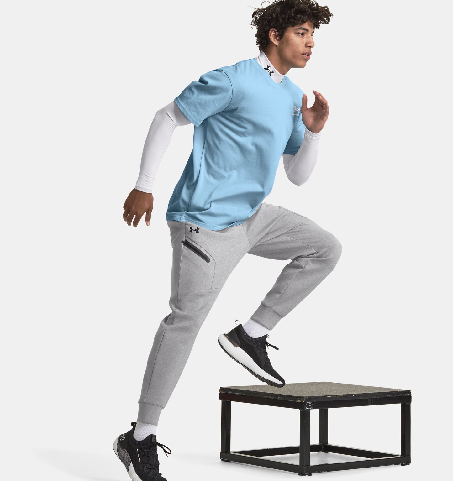 Under Armour Mens Unstoppable Fleece Jogger - Gray