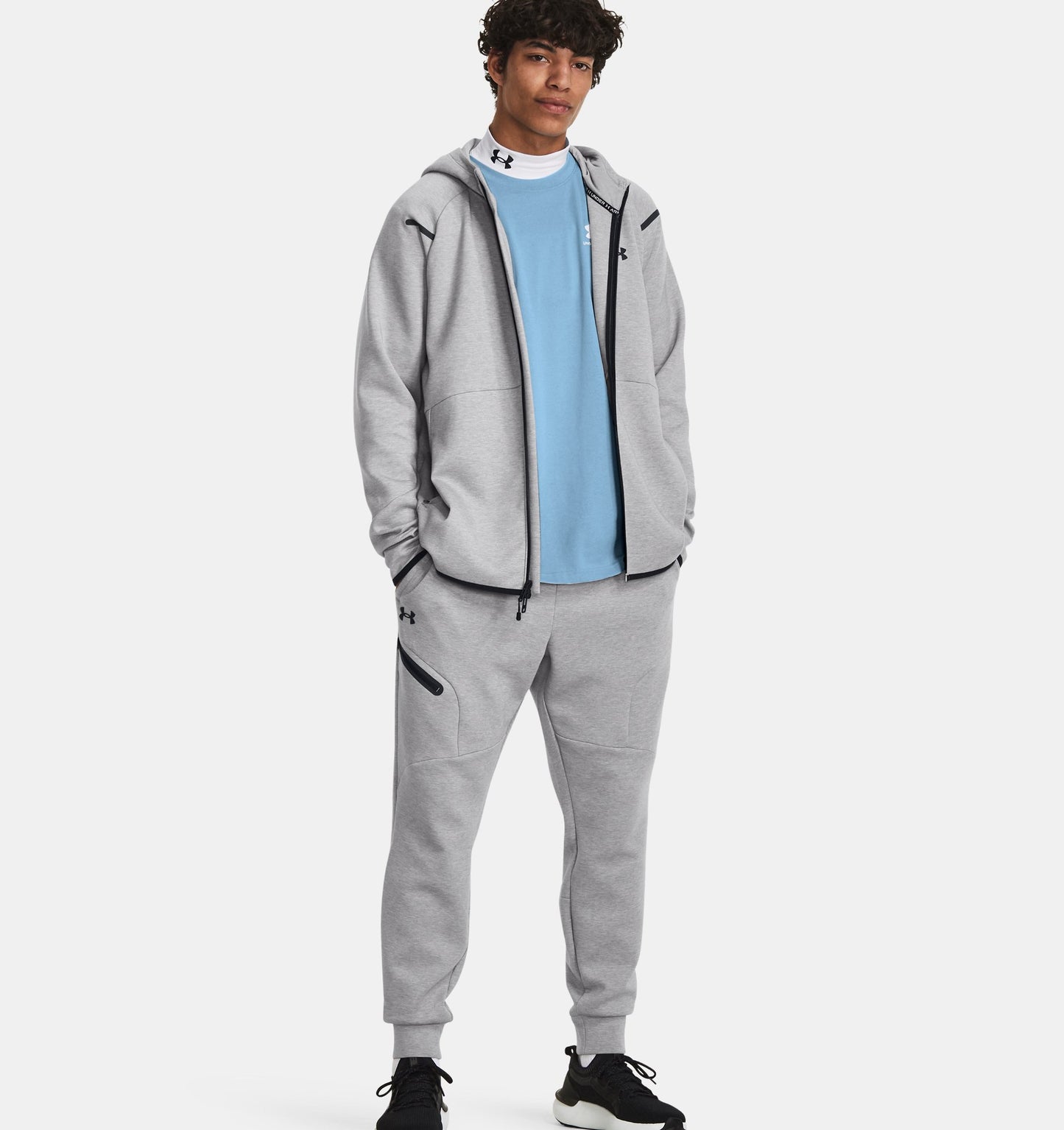 Under Armour Mens Unstoppable Fleece Jogger - Gray