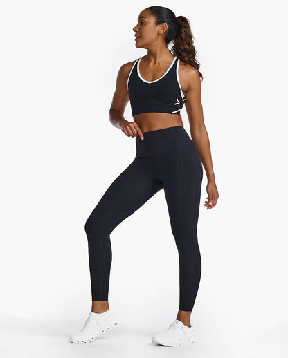 2XU Womens Form Hi-Rise Compression Tights. -Black/Black
