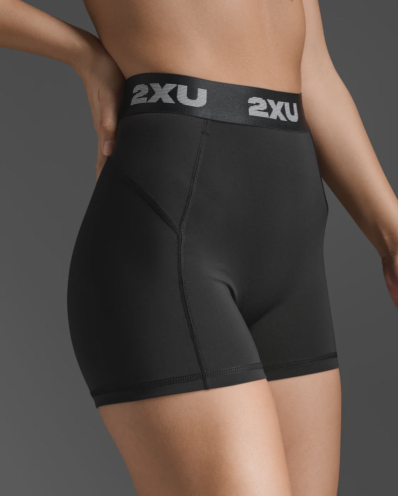 2XU Womens Everyday Compression 3" Shorts - Black