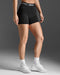 2XU Womens Everyday Compression 3" Shorts - Black