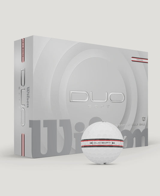 Wilson Duo Soft White Golf Ball- Sleeve of Three