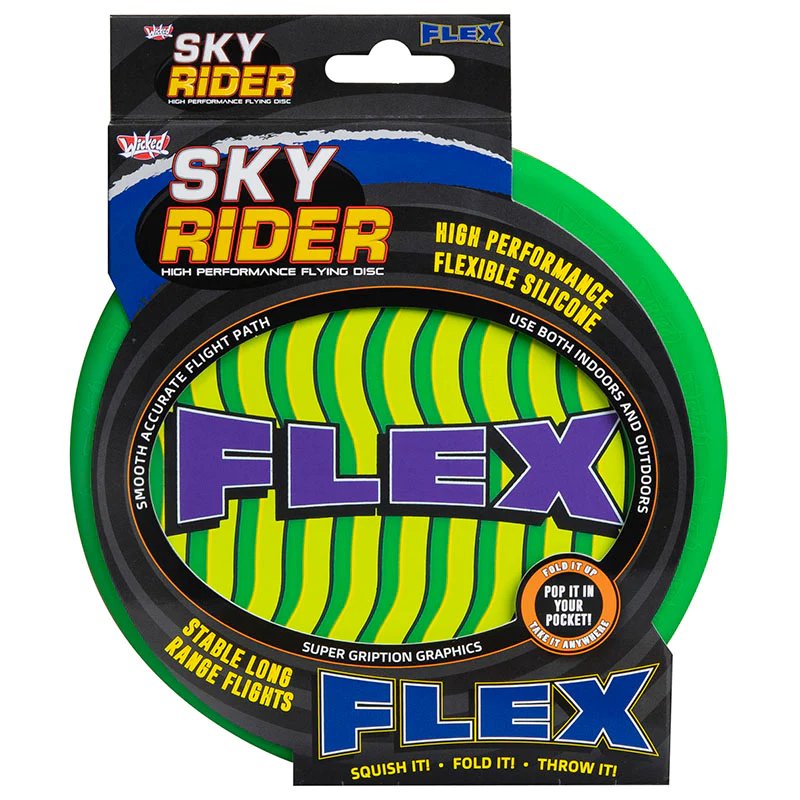 Wicked Sky Rider Flex Flying Disc