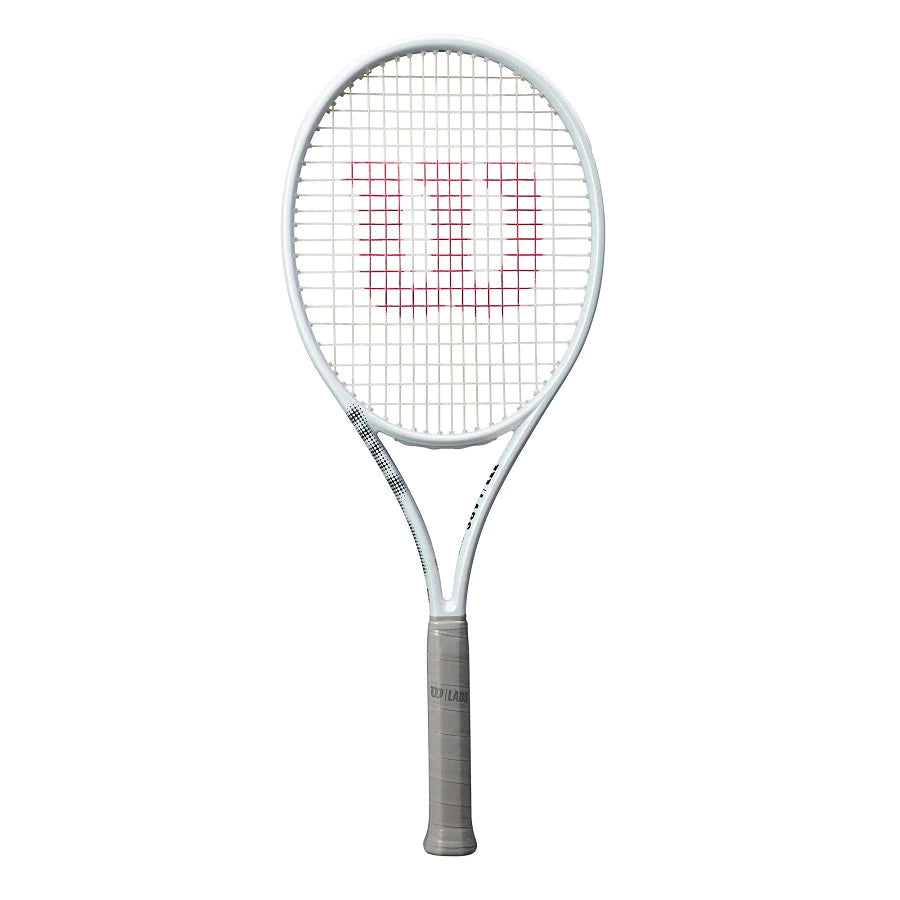 Wilson W Labs Project Shift 99/300 Unstrung Tennis Racket - Pearl White