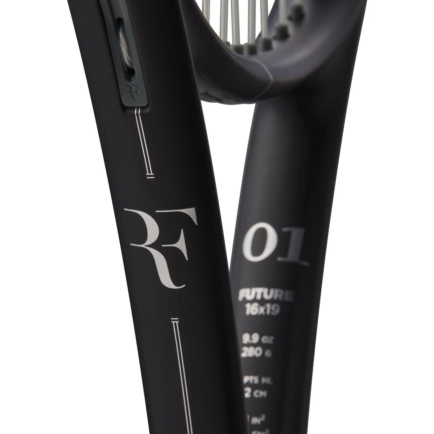 Wilson Rodger Federer 01 Future Tennis Racket (Unstrung) - Black