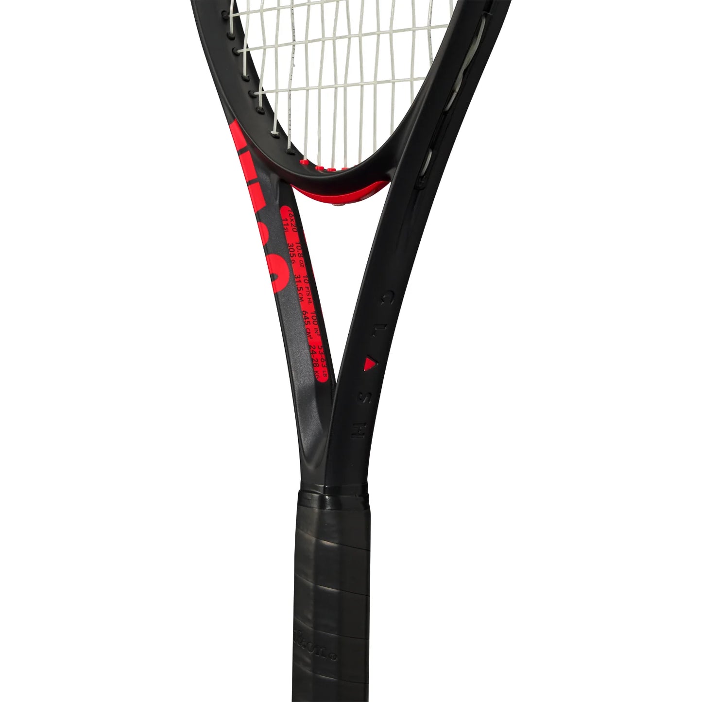 Wilson Clash 100 V3 Tennis Racket Black - Unstrung