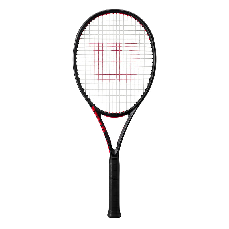Wilson Clash 100L V3 Tennis Racket Black - Unstrung