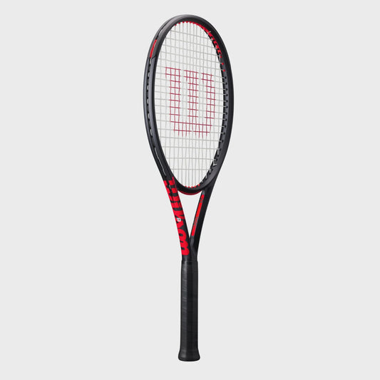Wilson Clash 100L V3 Tennis Racket Black - Unstrung