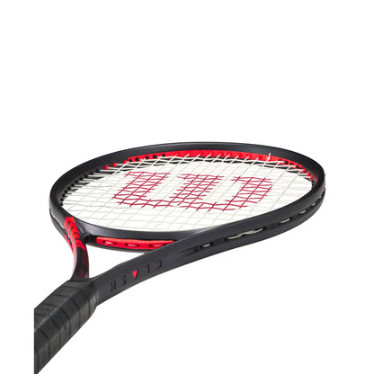 Wilson Clash 100L V3 Tennis Racket Black - Unstrung