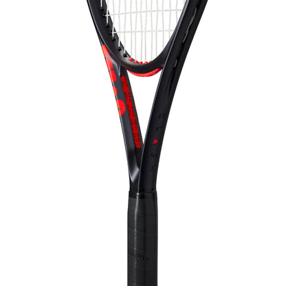 Wilson Clash 100L V3 Tennis Racket Black - Unstrung