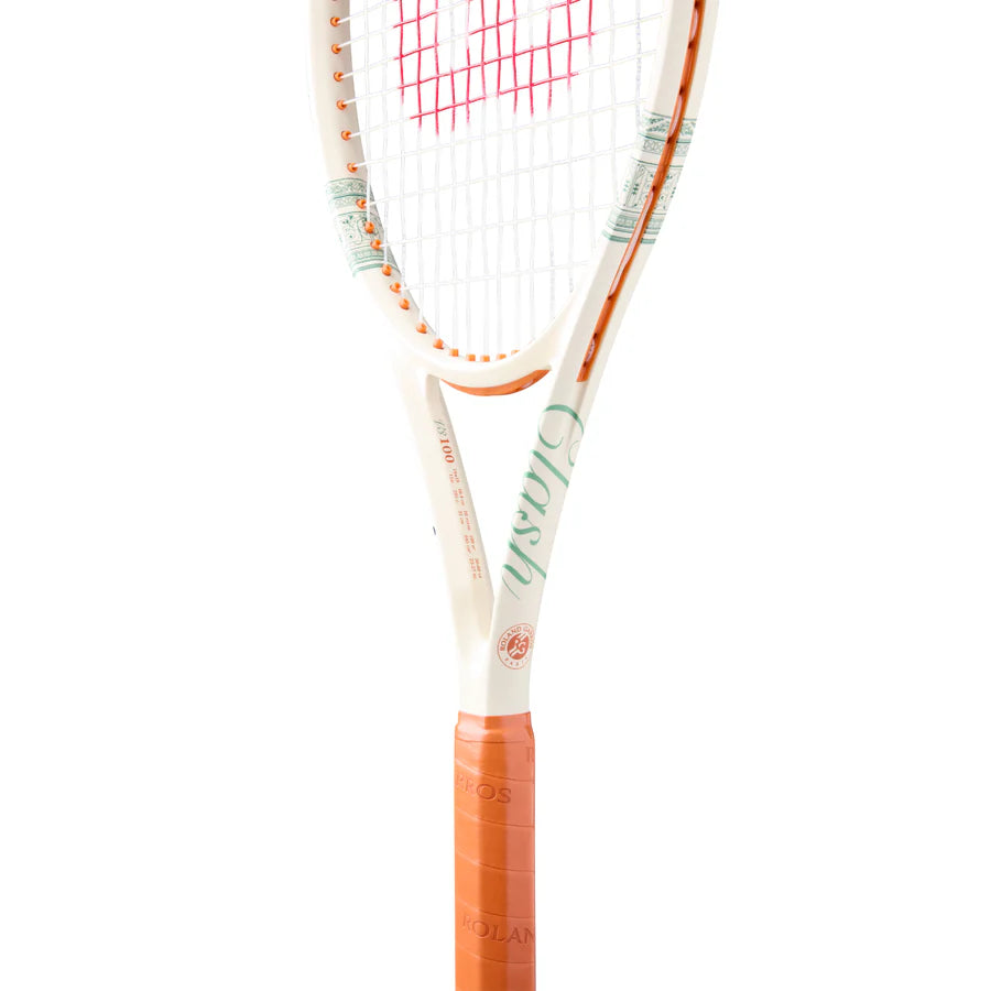 Wilson Clash 100 V3 Roland Garros 26 Tennis Racket - Unstrung