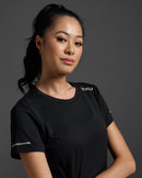 2XU Womens Aero Tee - Black