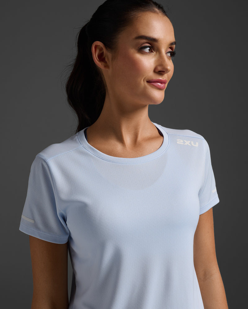 2XU Womens Aero Tee - Halogen/White Reflective