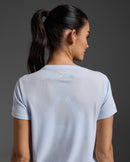 2XU Womens Aero Tee - Halogen/White Reflective