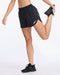2XU Womens Aspire 5 inch Shorts - Black/White