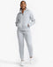 2XU Womens Commute Full Zip Hoodie - Habour Mist/White