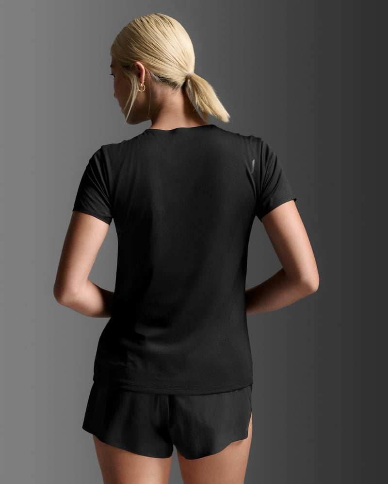 2XU Womens Light Speed Tech Tee - Black