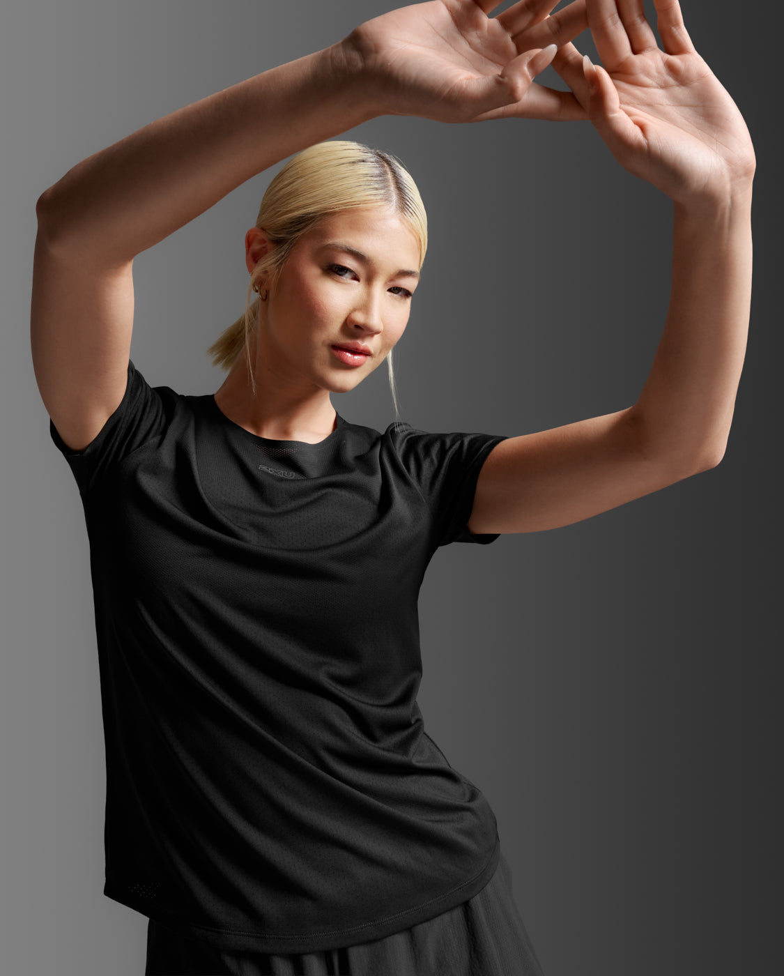 2XU Womens Light Speed Tech Tee - Black