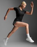 2XU Womens Light Speed Tech Tee - Black