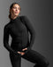 2XU Womens Form Soft Touch Jacket - Black/Black