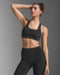 2XU Womens Form Racerback Medium Impact Bra - Black