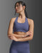 2XU Womens Form Racerback Medium Impact Bra - Future Dusk