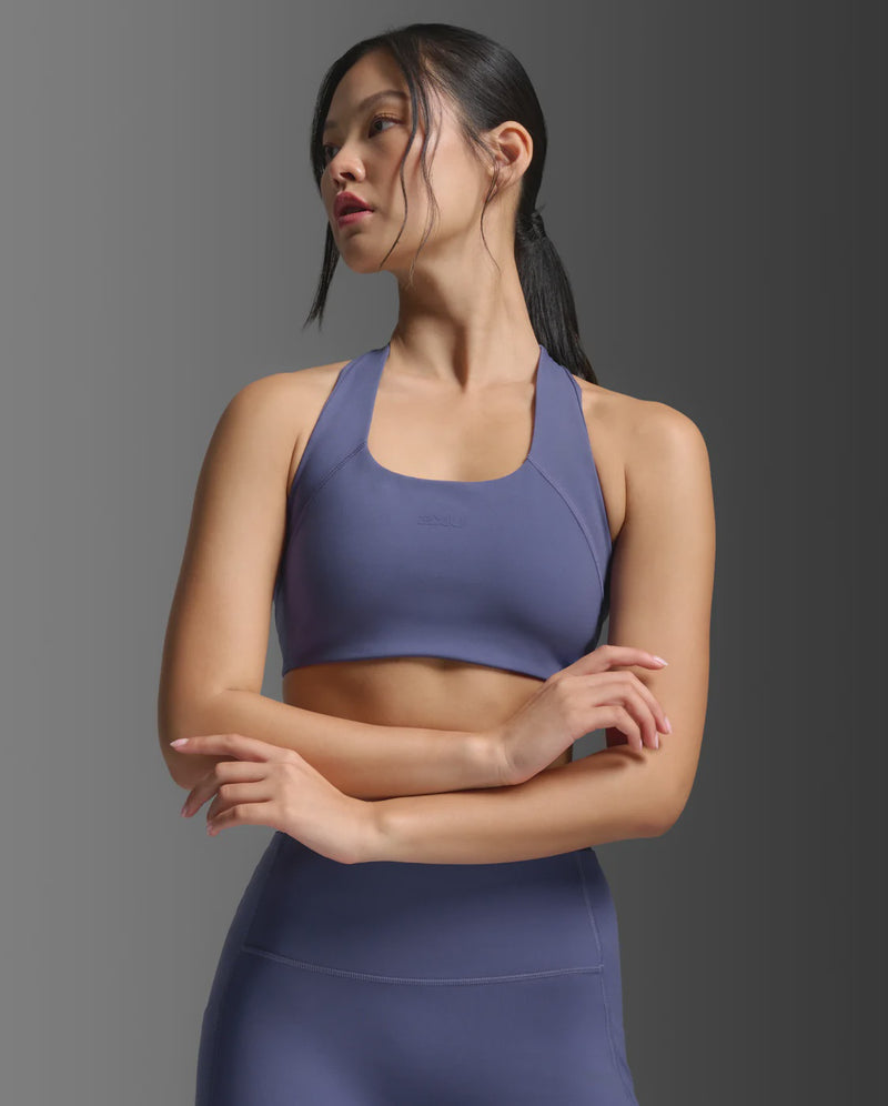 2XU Womens Form Racerback Medium Impact Bra - Future Dusk