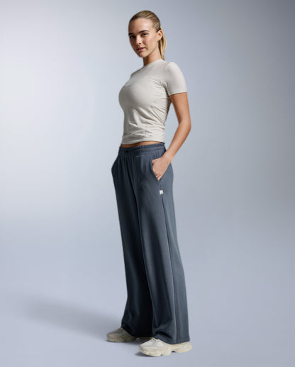 2XU Womens Wonderluxe SandWashed Wide Pants - India Ink