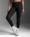2XU Womens Fluid Hi-Rise Tights - Black