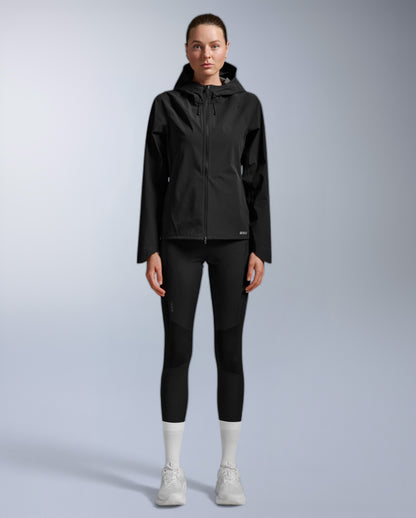 2XU Womens Ignition Shield Waterproof Jacket - Black/Silver Reflective