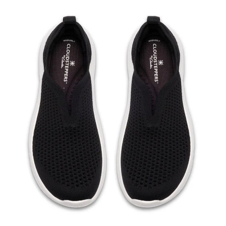 Clarks Womens Solevana Knit - Black