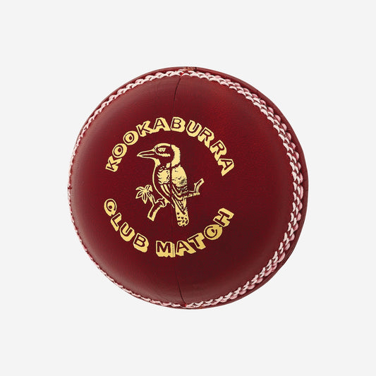 Kookaburra Club Match Cricket Ball - Red