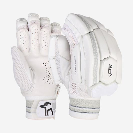 Kookaburra Ghost Pro 4.0 Batting Gloves 26/27 - Pair, front view showing palm and backhand