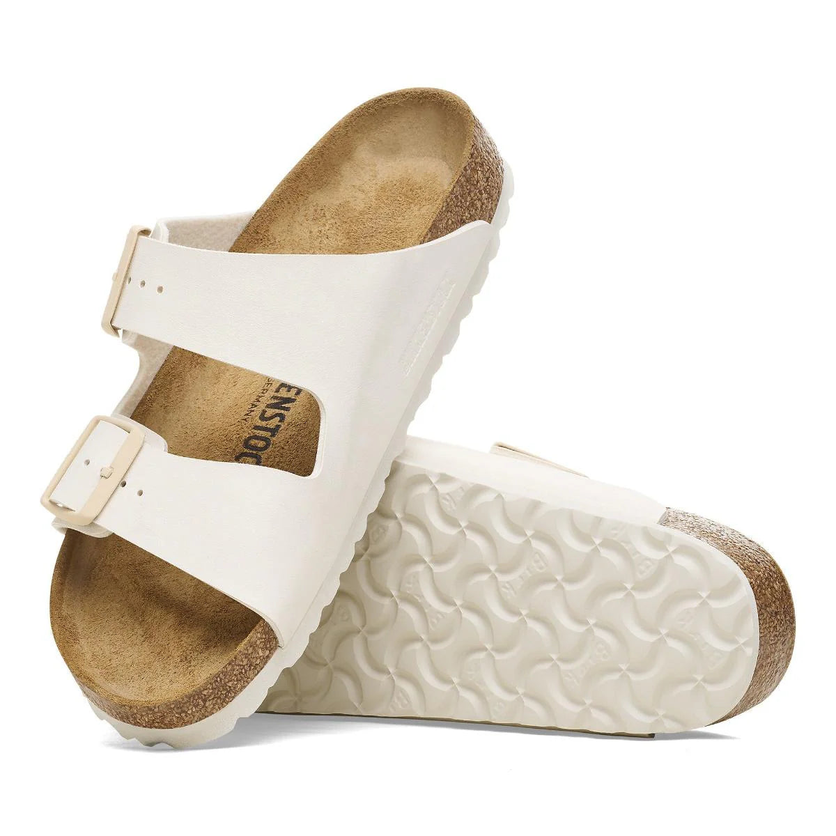 Birkenstock Arizona Birko-Flor - Eggshell