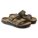 Birkenstock Arizona Crosstown Oiled Leather - Faded Khaki